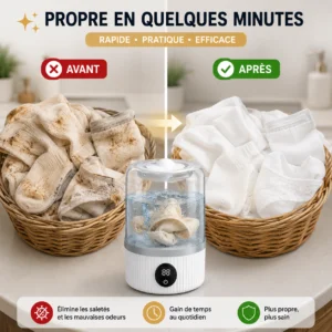 Mini Machine à Laver pour Sous-Vêtements – Image 7