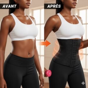 🔥 gaine ventre plat – silhouette instantanée & confort même au sport