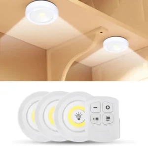 💡 Pack de 3 Lampes LED Automatiques avec Télécommande