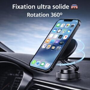 🚗 Support Téléphone Magnétique Voiture