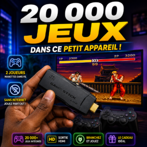 Console Gaming Rétro HDMI – 20 000 Jeux Inclus 🎮